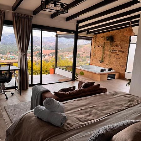 Glamping La Luna Mirador Jarana Villa De Leyva Exteriör bild