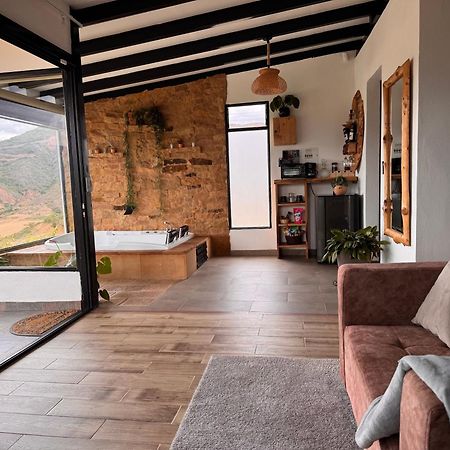 Glamping La Luna Mirador Jarana Villa De Leyva Exteriör bild