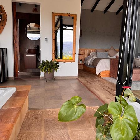 Glamping La Luna Mirador Jarana Villa De Leyva Exteriör bild