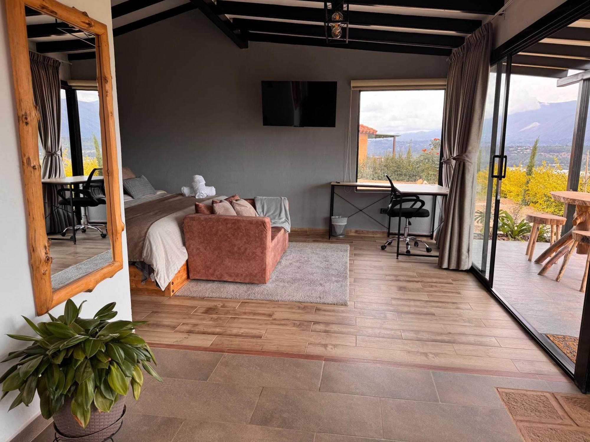 Glamping La Luna Mirador Jarana Villa De Leyva Exteriör bild